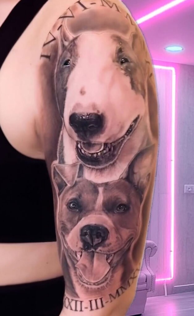 Realistic animal tattoo in Bali with high detail, lifelike shading, and professional finish.