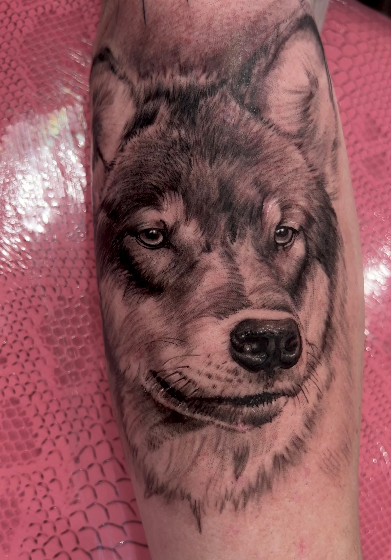 Fine line animal tattoo Bali