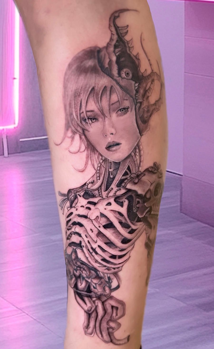 Realistic tattoo in Canggu Bali